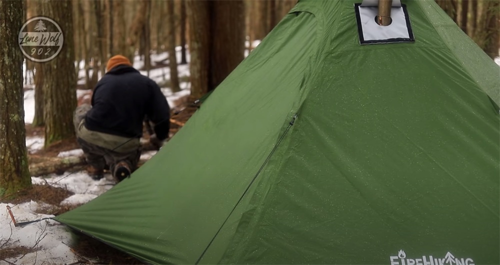 waterproof of firehiking hot tent 