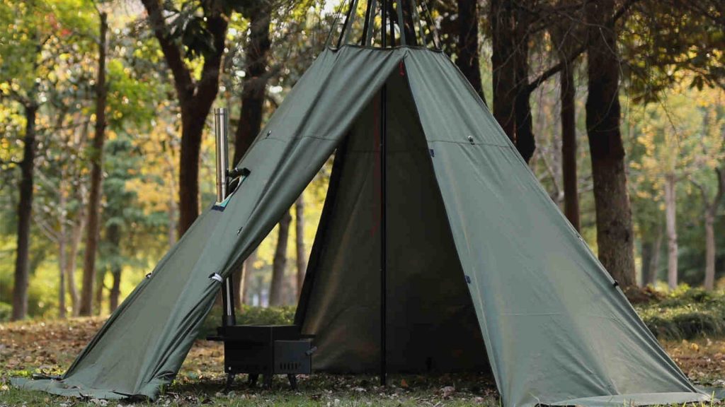 Tentsme Wood Tent Stove and hot tent